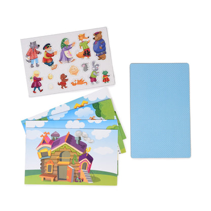 Игра магнитная "В гостях у сказки" Серия Магнитные истории (европодвес)