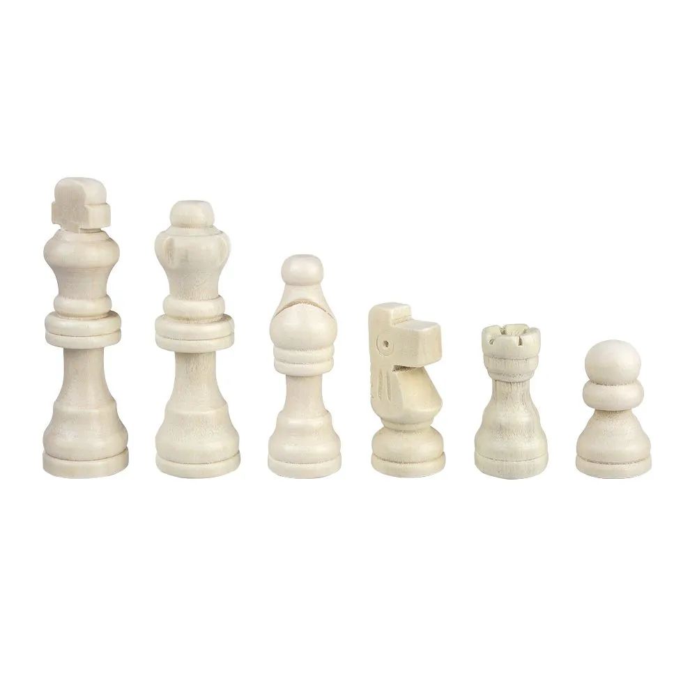 Шахматные фигуры деревянные с подложкой Partida 6,4 см