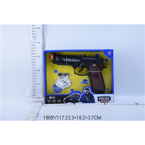 Оружие звуковое пистолет в кор. dans le cor.2*72шт