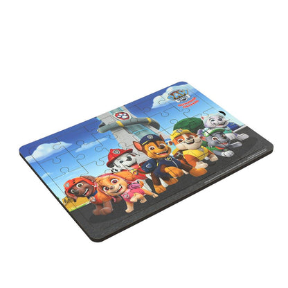 Игрушка деревянная пазл 28*19.5 см. Щенячий Патруль терм. пакет Буратино в кор.28шт