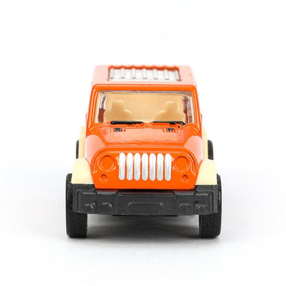 Машина металл jeep WRANGLER SAHARA, 7,5 см, инерция, блистер - в кор.2*288шт
