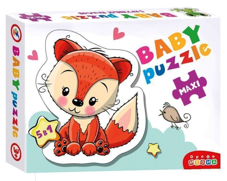 Дрофа. Baby Puzzle. "Лесные животные" арт.3843