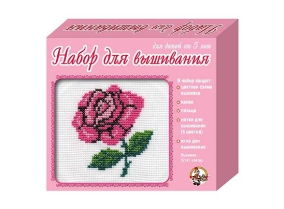 Набор для вышивания 00317 Роза