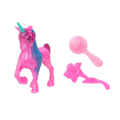Единорог 10см, пластиковый, аксессуары 2шт Тутти в кор.2*180шт