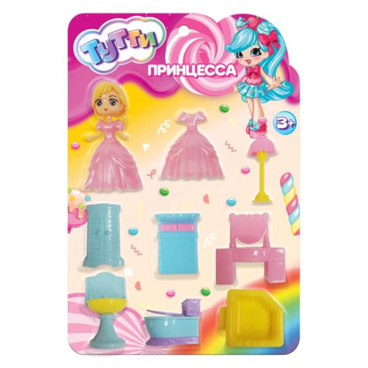 Coque 7 cm, accessoires, pour blister, couleur 2*180