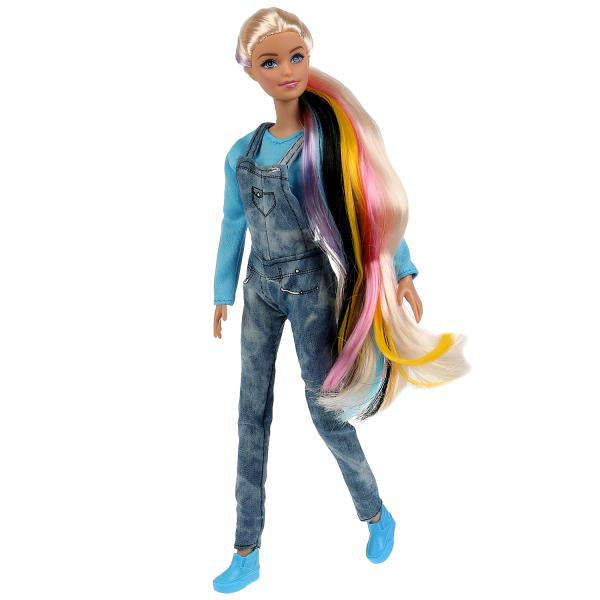 Кукла 29 см София, руки и ноги сгиб, акс, беременная лошадь, кор КАРАПУЗ в кор.24шт