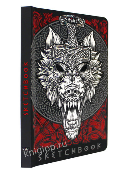 MyArt. СКЕТЧБУК. КЕЛЬТСКИЕ МОТИВЫ. Кельтский волк