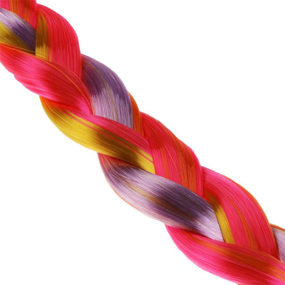 Аксесс д/девочек СКАЗОЧНЫЙ ПАТРУЛЬ резинка с косой/banтом(роз/оранж/желт)МИЛАЯ ЛЕДИуп-10шт в kor50up