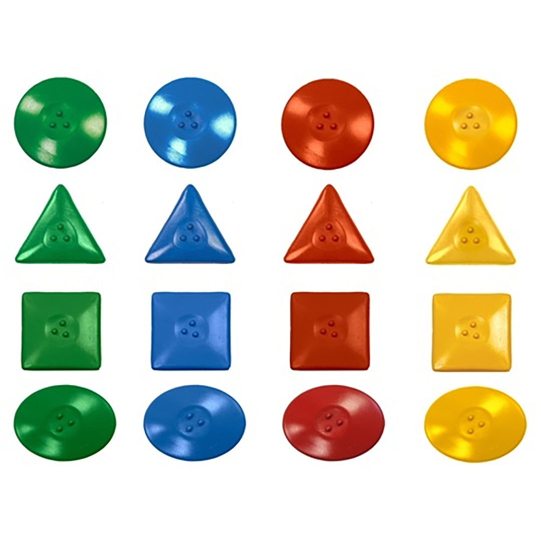 Луч. Восковые мелки "Геометрические фигуры" 16 шт. арт.25С 1514-08 /33 (в блистере)*