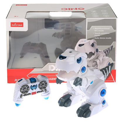 Робот-динозавр интерактивный на ик пульте, свет+звук в кор. Растар в кор.6шт