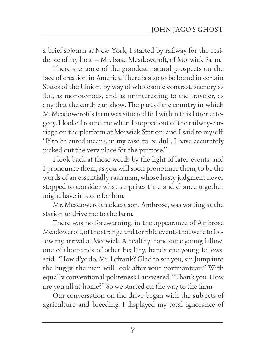 John Jago's Ghost = Призрак Джона Джаго: на англ.яз