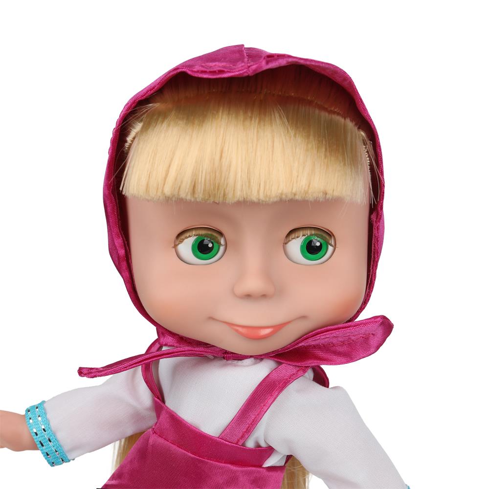 Kukla Masha et Medvedь Masha 25cm, озвуч, акс, кор КАРАПУЗ в кор.18шт