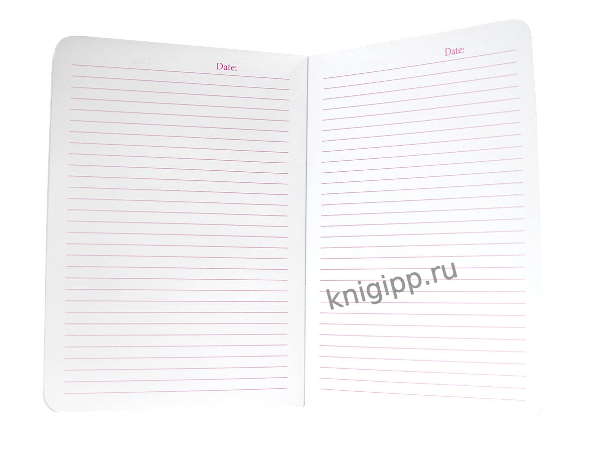 MyArt. БЛОКНОТ в линию Black & Pink. Девочка с кроликом