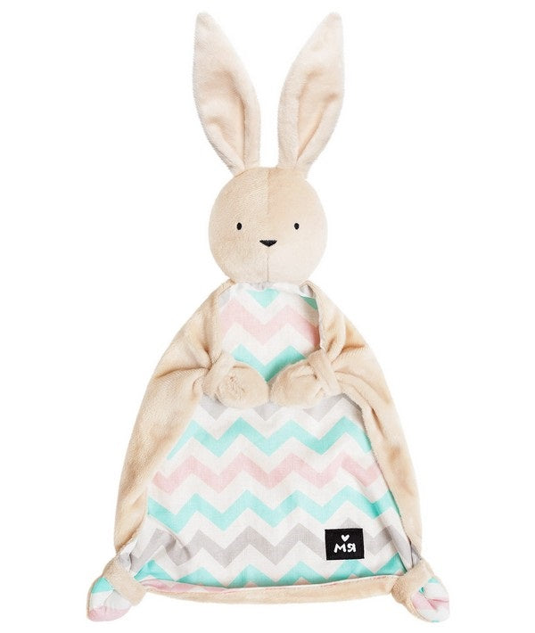 Мяшечки "Зайка Джон Бежевый" игрушка комфортер арт.М116 /16