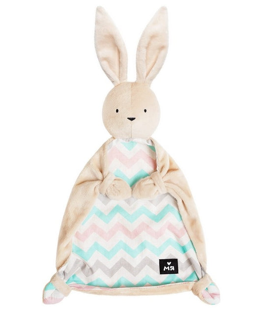 Мяшечки "Зайка Джон Бежевый" игрушка комфортер арт.М116 /16