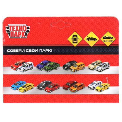 GLE-12DELI-RD Машина металл MERCEDES-BENZ GLE КАРШЕРИНГ 12 см, двери, багаж, красный, кор. Технопарк