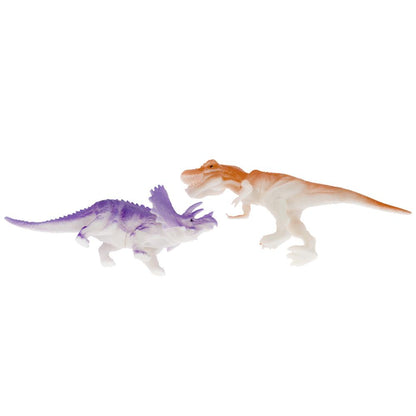 Jeu en plastique pour dinosaures. меняют цвет в воде. пак. с хэдером. ИГРАЕМ ВМЕСТЕ в кор.2*160шт
