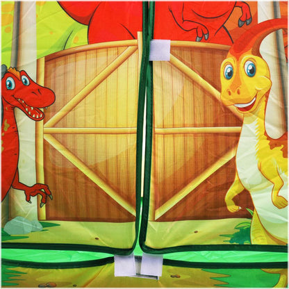 GFA-DINO01-R 307003 Палатка детская игровая 81х90х81см, в сумке ТМ "ИГРАЕМ ВМЕСТЕ" в кор.24шт