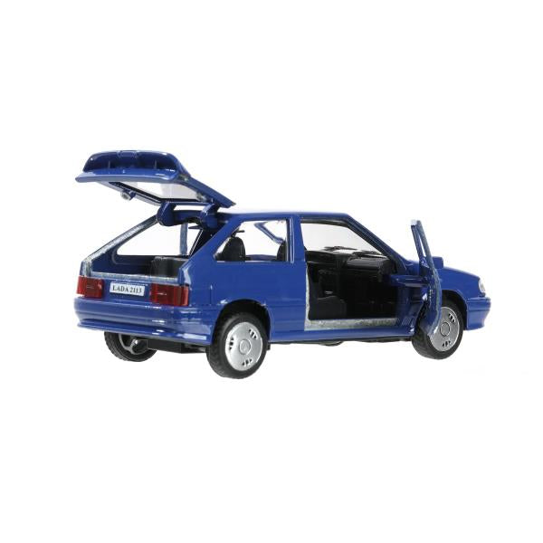 Machine en métal vaz-2113 12 cm, double, bagage, iner, sinia, cor. Parc technologique dans le cor.2*36шт
