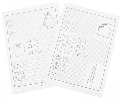 Раскраска-пропись 4-5 лет