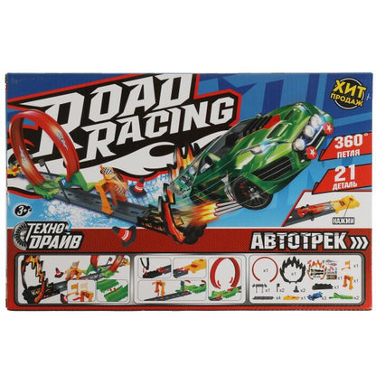 Véhicule avec catapulte, 3 machines, cor.38*24,5*5 cm, ТЕХНОДРАЙВ dans cor.2*24шт