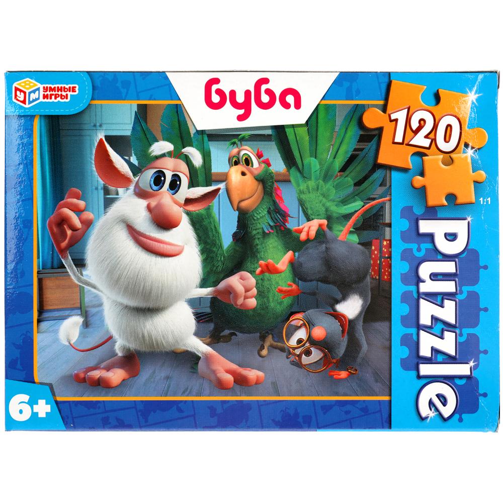 Буба. Пазлы классические в коробке. Пазл 120 деталей. Умные игры в уп.8шт в кор.8уп
