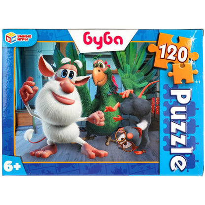Буба. Пазлы классические в коробке. Пазл 120 деталей. Умные игры в уп.8шт в кор.8уп