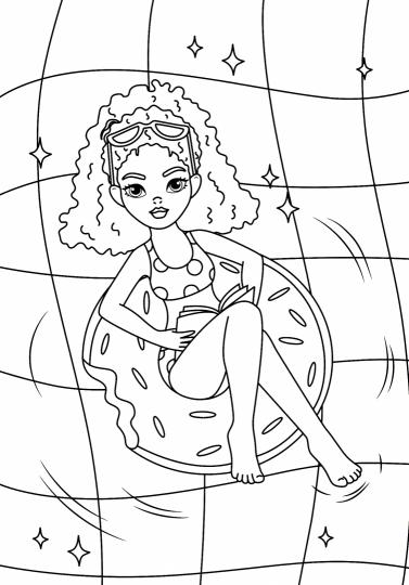 РАСКРАСКА. МАСТЕРСКАЯ КРАСОТЫ. НИКА