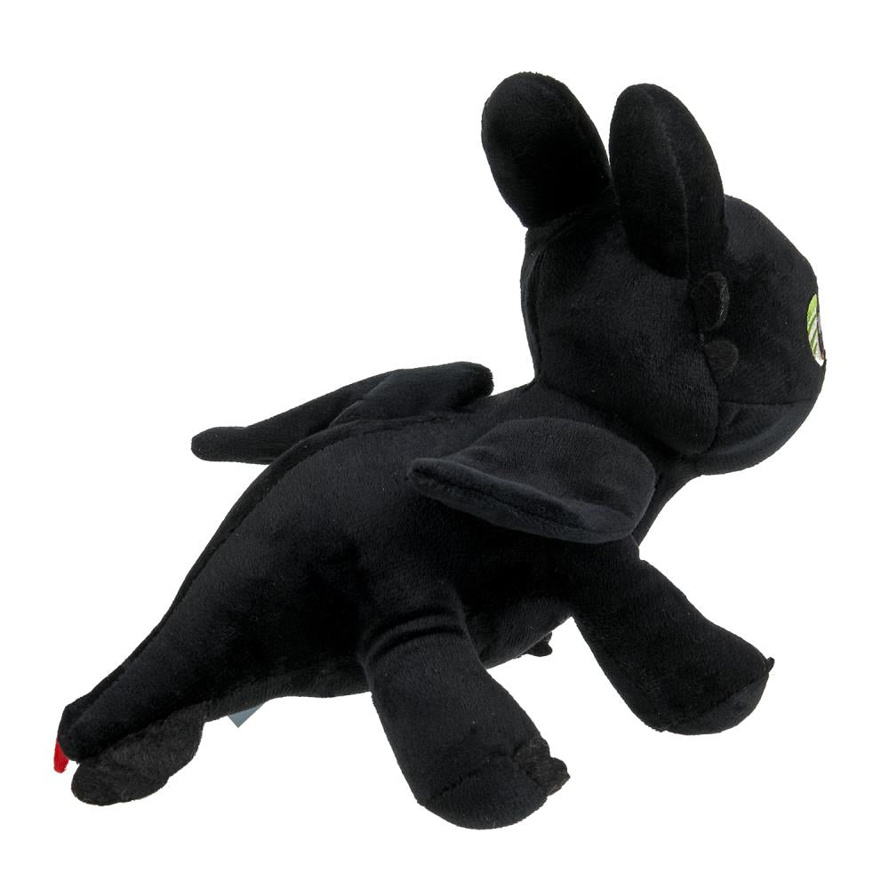 M118611DB-20NS Игрушка мягкая дракон черный 20см, без чипа Добрые игрушки в кор.24шт