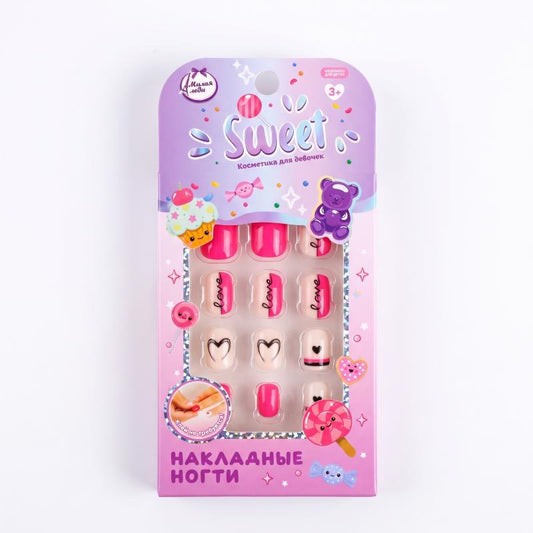 Накладные ногти в коробке МИЛАЯ ЛЕДИ в кор.60*12шт