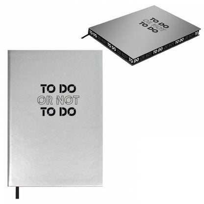 Ежедневник недат.160л,А5,СОФТ-ТАЧ СЕРЕБР,63981