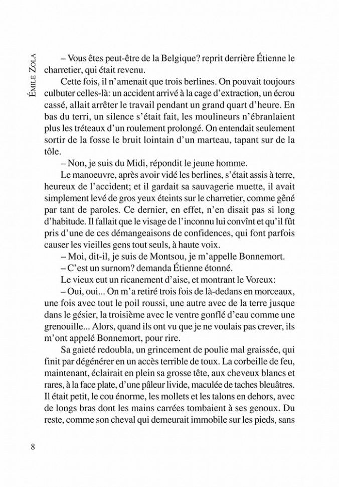 Жерминаль (книга для чтения на французском языке, неадаптир.)