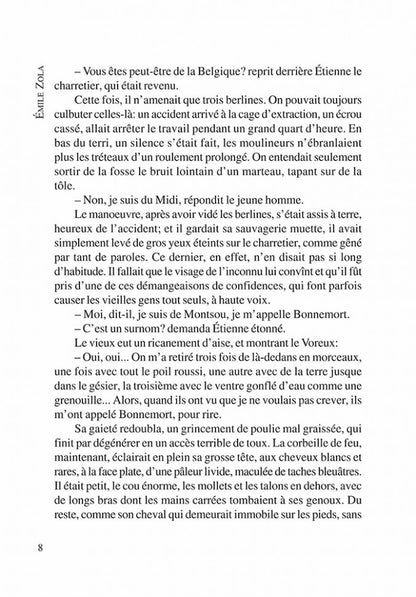 Жерминаль (книга для чтения на французском языке, неадаптир.)