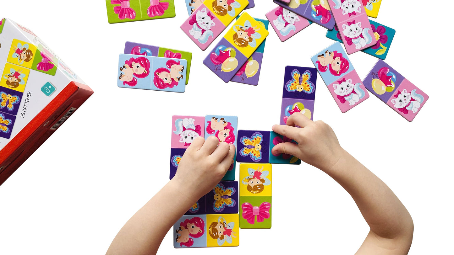 Домино "Для девчонок" Baby Toys