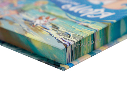 ЛЮБОВЬ СО ВКУСОМ МОРЯ мат.ламин, выб.лак, офсет 147х203