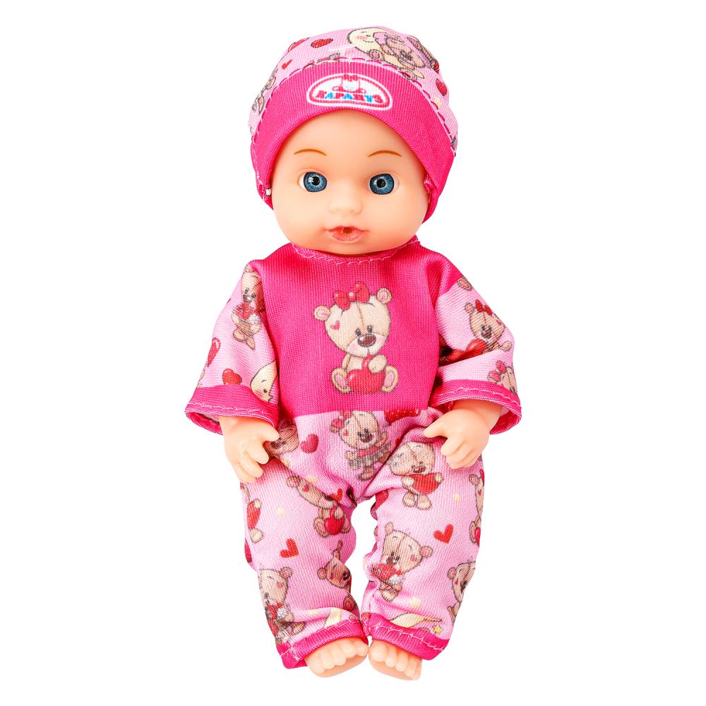 Пупс неозвуч 15см, пьет, пишет, 2акс КАРАПУЗ в кор.84шт