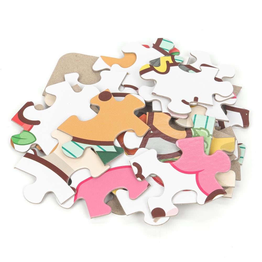 Molang. Макси-пазлы в коробке. Пазл 35 деталей. 180х127х35 мм. Умные игры в кор.24шт