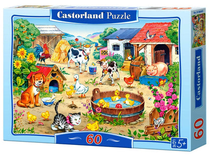 Castorland. Пазл 60 MIDI арт.B-06489 "Ферма"