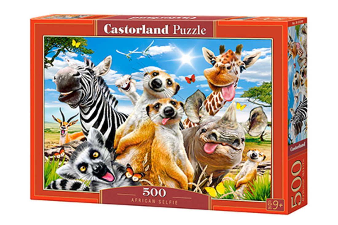 Castorland. Пазл 500 арт.B-53568 "Африканское селфи"