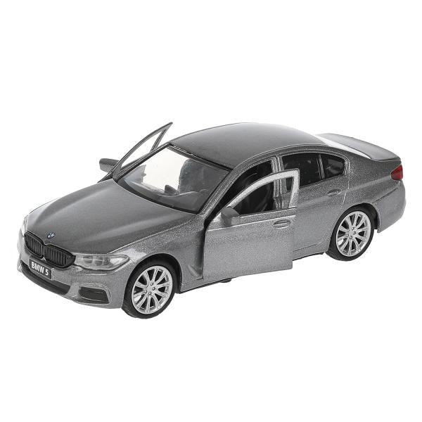 Машина металл BMW 5-ER SEDAN M-SPORT 12 см, двери, багаж, сер, кор. Технопарк в кор.2*36шт