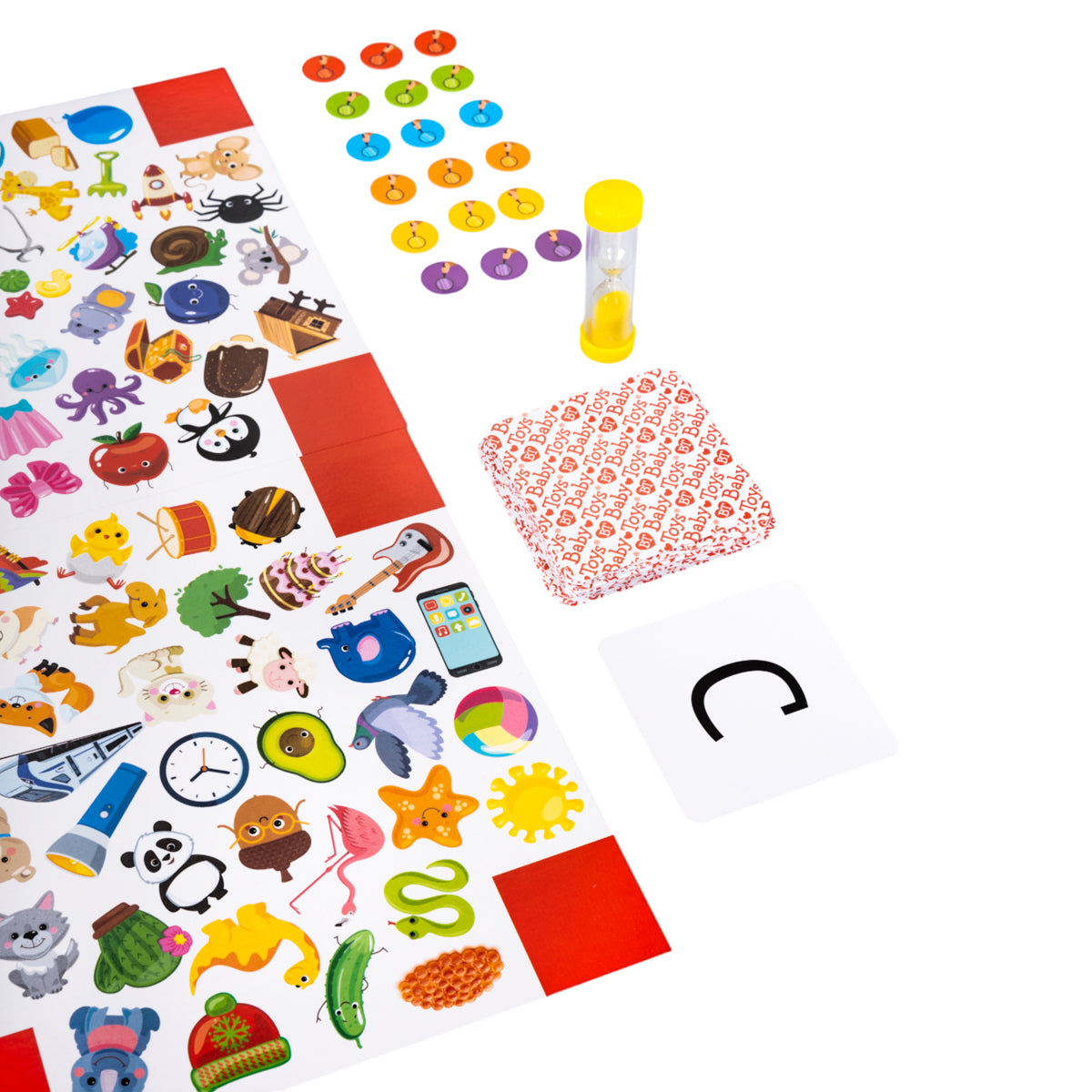 Игра настольная "Юный детектив" Буквенный след Baby Toys games