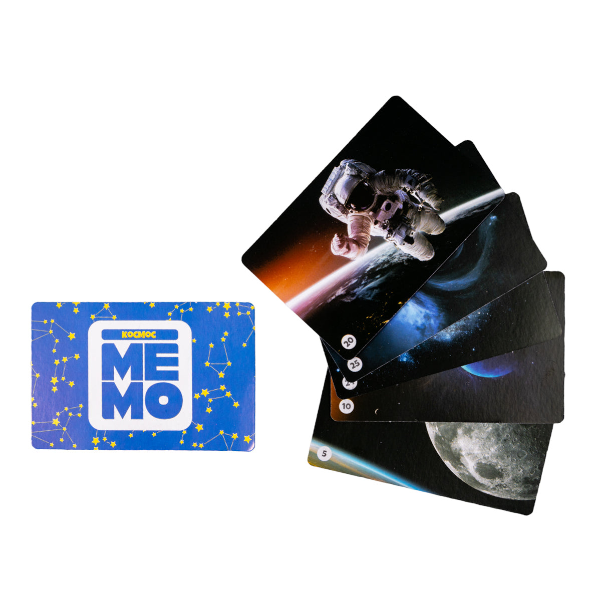 Игра настольная МЕМО "Космос" (50 карточек)