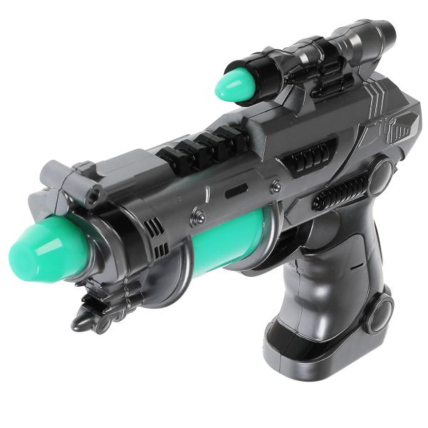 Бластер космический свет-звук, кор.30*21,5*5см ИГРАЕМ ВМЕСТЕ в кор.2*24шт