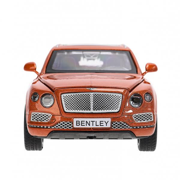 Машина металл свет-звук bentley bentayga, 15,1 см, двери, капот, инерция Технопарк в кор.2*24шт