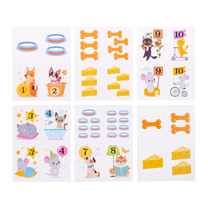 Игра обучающая "ЗвероСчёт" серия Учись, играя