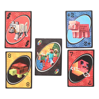 УНО. Мой мир. По мотивам Майнкрафт. Карточная игра. 92х130х22 мм. Умные игры в кор.100шт