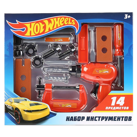 Набор конструкций. инструменты ХОТ ВИЛС на русс. кор. Играем вместе в кор.2*24шт