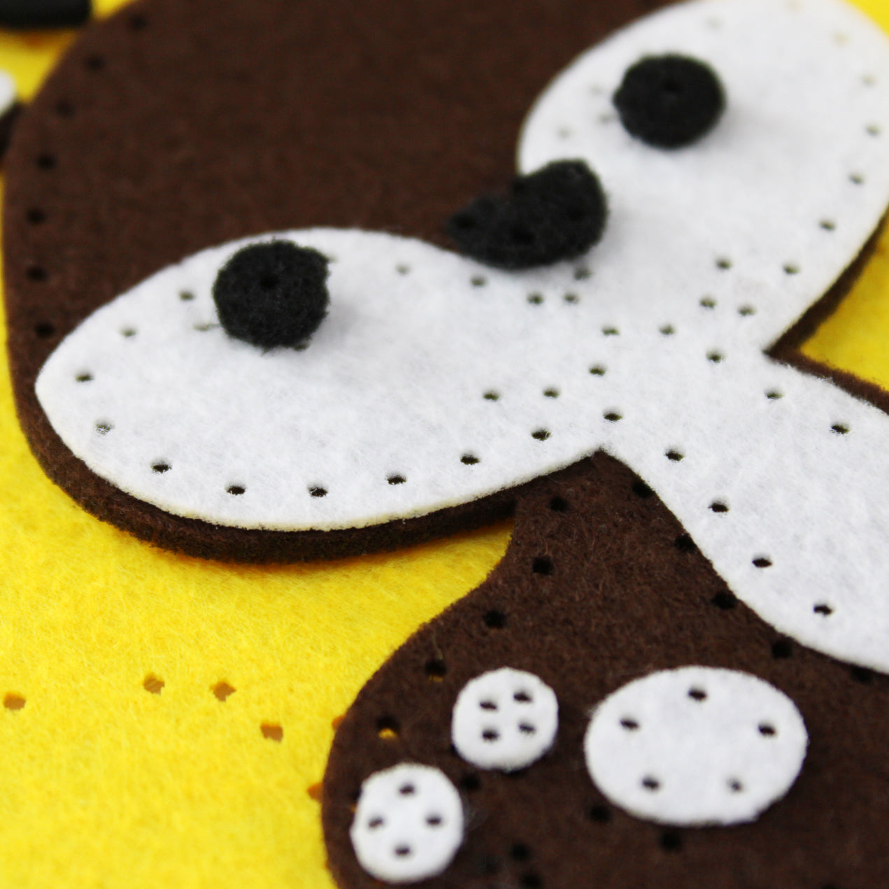 Набор для творчества. Панно из фетра на пяльцах "Олененок"