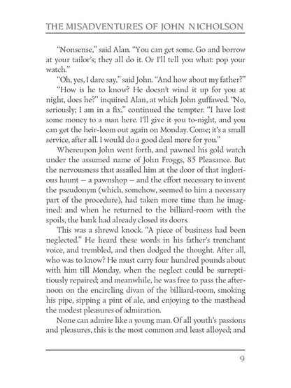 The Misadventures of John Nicholson = Несчастья Джона Никольсона: на англ.яз