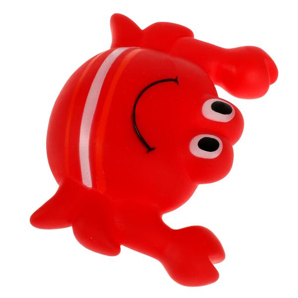 Игрушка для ванны крабик 1 шт. в сетке КАПИТОШКА в кор.4*120шт
